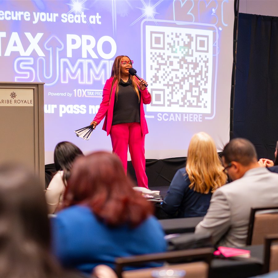 Tax professionals learning during a live TSG ProAdvisor education session